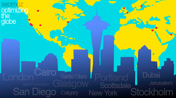 SEOmoz conference map